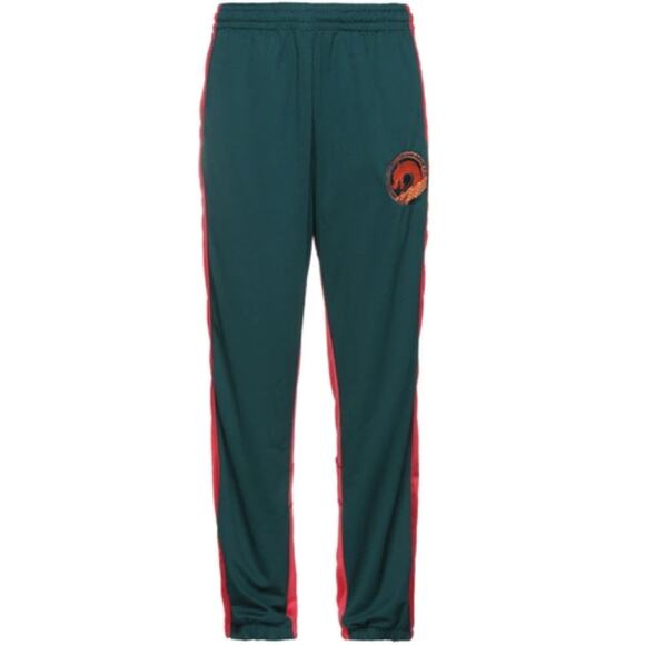 MCQ Track pants Two tone Stretch jersey Paneled EmbroideredM